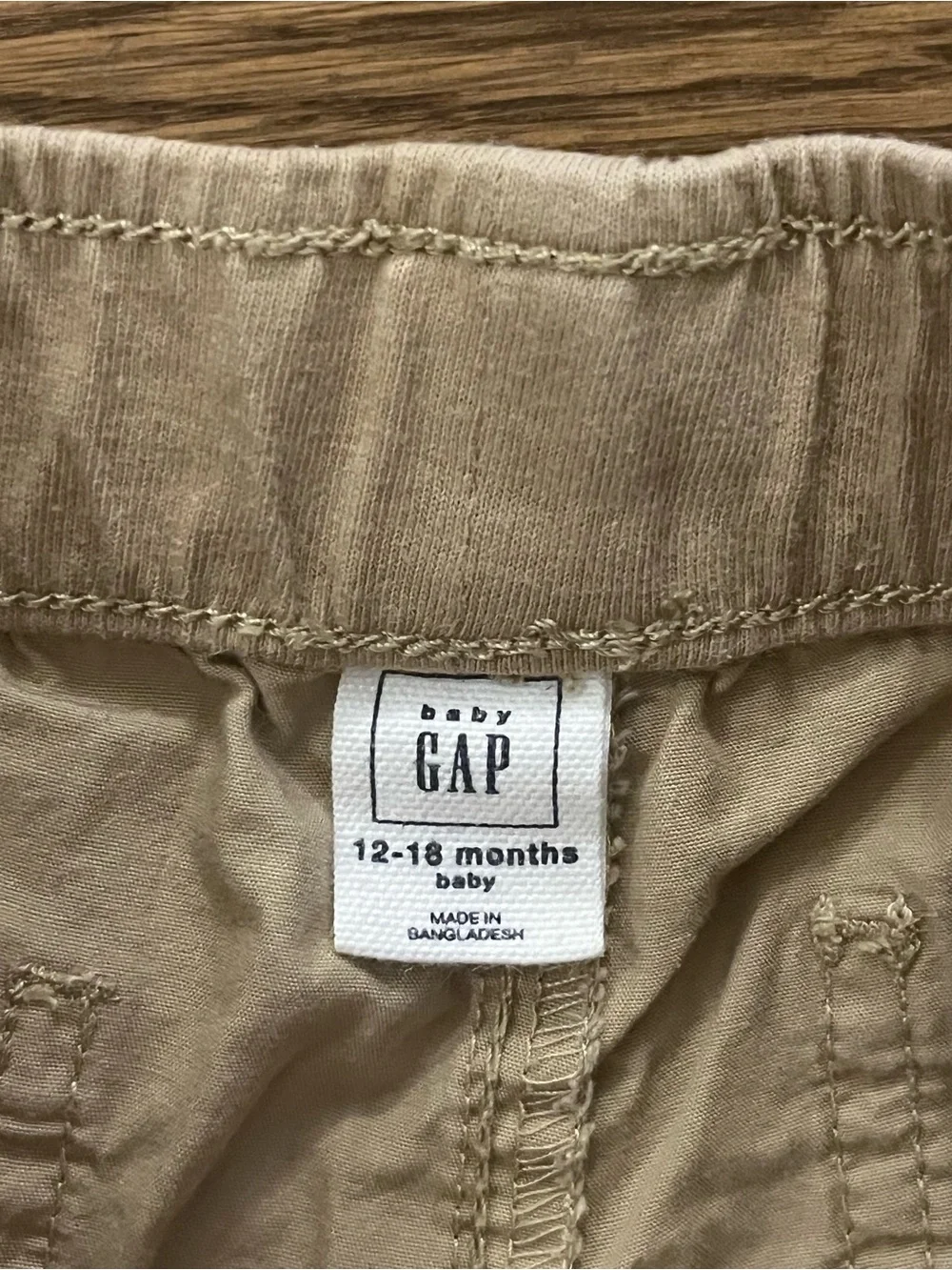 Lot of 4 Baby Gap Boys Shorts Size 12-18 Months Navy Blue Teal Khaki